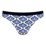 Rosa Faia Beach Ebby blauw/print bikini broekje