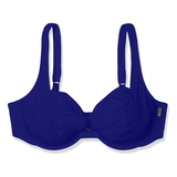Rosa Faia Beach Hermine blue violet soft-cup bikinitop
