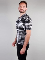Peter Domenie 071 Fuel zwart/wit shirt