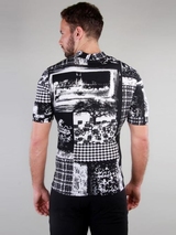 Peter Domenie 071 Fuel zwart/wit shirt