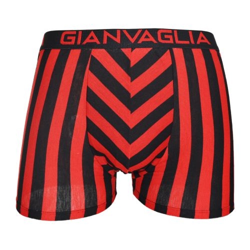 Gianvaglia Stripe rood/zwart boxershort