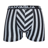 Gianvaglia Stripe grijs/zwart boxershort