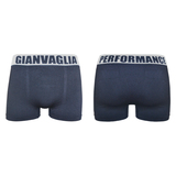 Gianvaglia Jax zwart/grijs micro boxershort