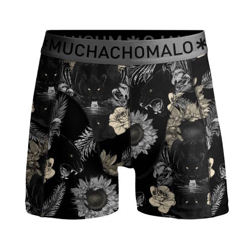 Muchachomalo Panther zwart/print jongens boxershort