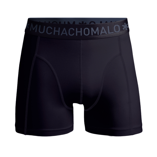 Muchachomalo Basic marine blauw jongens boxershort