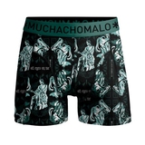 Muchachomalo Romans zwart/turquoise boxershort