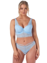 After Eden D-Cup & Up Belle baby blauw string