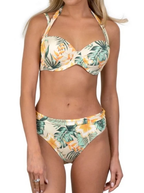 Bomain Ibiza geel bikini set