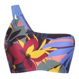 LingaDore Beach Bright Leaves multicolor/print soft-cup bikinitop