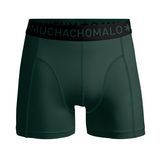 Muchachomalo Basic groen jongens boxershort