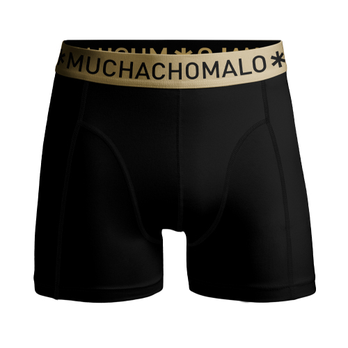 Muchachomalo Basic zwart/goud boxershort