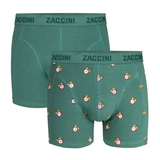 Zaccini Wekker groen/print boxershort