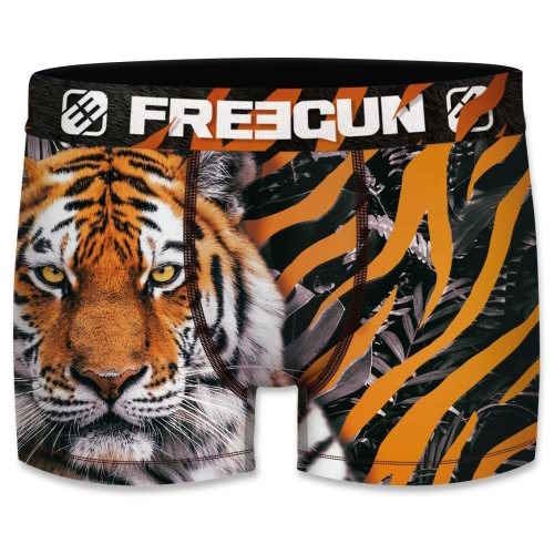 Freegun Tiger zwart/print micro boxershort