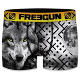 Freegun Wolf zwart/print micro boxershort