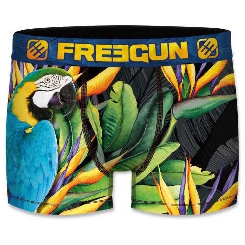 Freegun Parrot blauw/multicolor micro boxershort