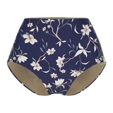 Sapph Beach Dorothy blauw/print bikini broekje
