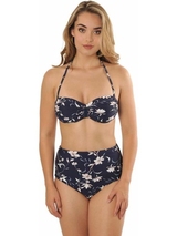 Sapph Beach Dorothy blauw/print bikini broekje
