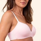 Royal Lounge Lingerie Delite peach pink wireless bh