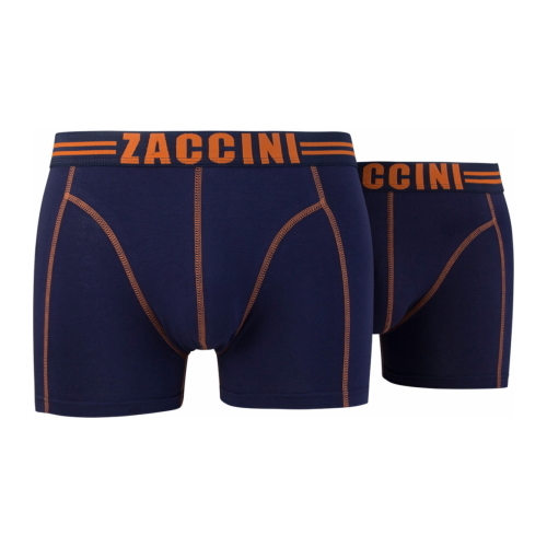 Zaccini Tone in Tone marine blauw boxershort