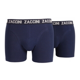 Zaccini Tone in Tone marine blauw/blauw boxershort