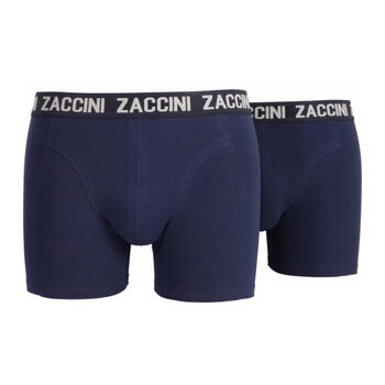 Zaccini Tone in Tone Navy Boxershort 2-pack