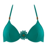 Marlies Dekkers Badmode La Flor groen soft-cup bikinitop