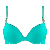 Marlies Dekkers Siren of the Nile turquoise push up bh