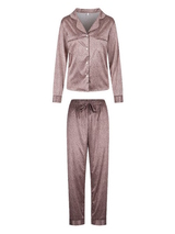 LingaDore Night Animal Cork bruin/print pyjama