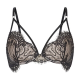 LingaDore Strappy Lace zwart soft-cup bh