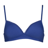 My Basic by After Eden Comfy blauw/lime wireless bh