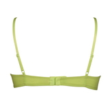 My Basic by After Eden Comfy blauw/lime wireless bh