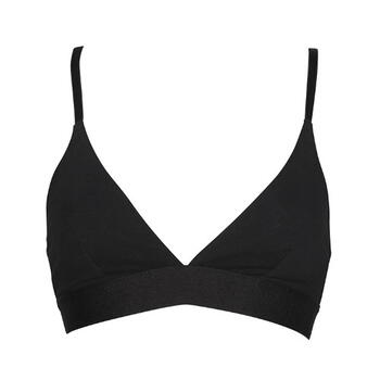 MY BASICS BY AFTER EDEN SPORTY Triangle top Black