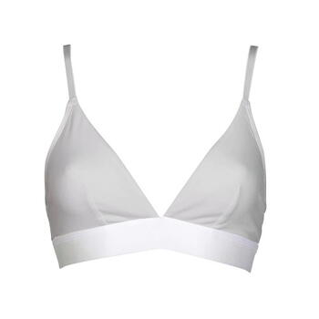 MY BASICS BY AFTER EDEN SPORTY Triangle top White