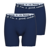 A Fish Named Fred 110001 marine blauw/wit boxershort