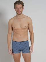 Tom Tailor caleidoscoop blauw/print micro boxershort