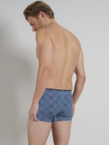Tom Tailor caleidoscoop blauw/print micro boxershort
