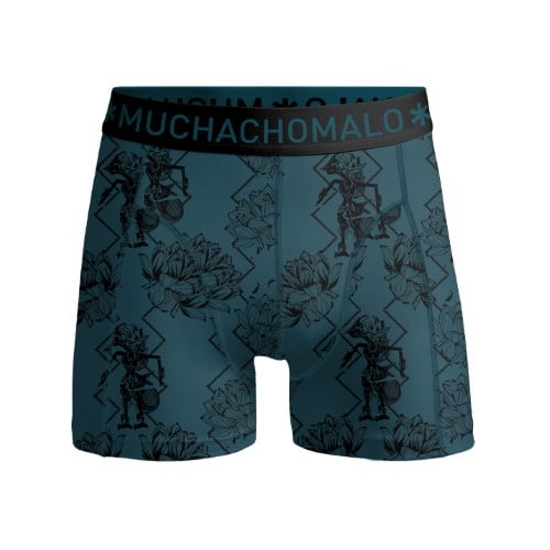 Muchachomalo Batik blauw/print jongens boxershort