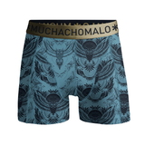 Muchachomalo NiteOwl blauw/print jongens boxershort