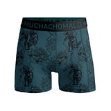 Muchachomalo Batik blauw/print boxershort