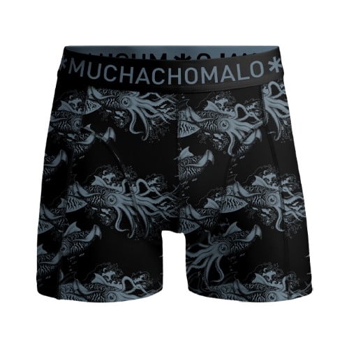 Muchachomalo Calamari zwart/blauw boxershort