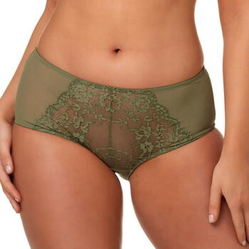 AFTER EDEN NATURE FRIENDLY D CUP & UP BO High Waist Slip Army Green