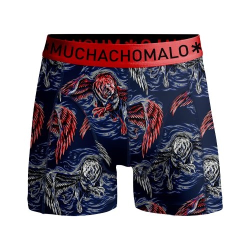 Muchachomalo Fire Bird blauw/print boxershort