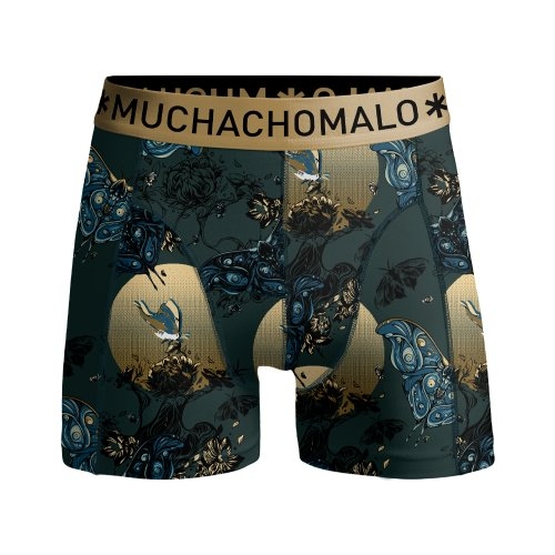 Muchachomalo Butterfly groen/print boxershort