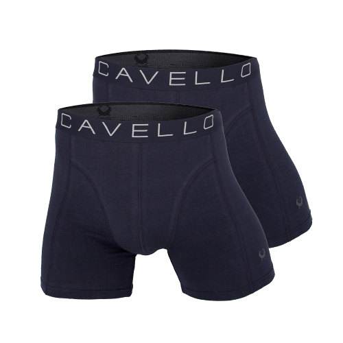 Cavello Basic marine blauw boxershort