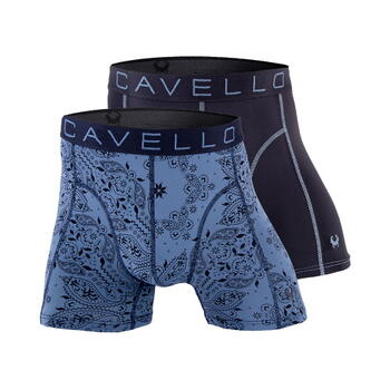 Cavello Paisley Jeans Blue Micro Boxershort