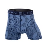 Cavello Paisley jeans blauw micro boxershort