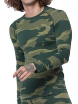 Stark Soul Camouflage groen/print heren thermo t-shirt