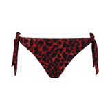 Marlies Dekkers Badmode Panthera zwart/rood bikini broekje