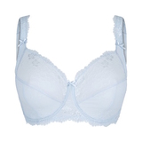 LingaDore Daily Full Coverage Lace illusion blue soft-cup bh