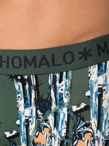 Muchachomalo Chasing Waterfalls groen/print boxershort